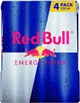 Упаковка энергетического напитка Red Bull 0.25 л х 4 банки (9002490100490) - изображение 1