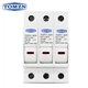Держатель трехполюсный плавкого предохранителя TOMZN TOPV-32 3P 1100V DC с LED-индикатором для солнечных панелей - изображение 1