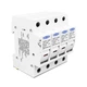 Держатель четырехполюсный плавкого предохранителя TOMZN TOPV-32 4P 1100V DC с LED-индикатором для солнечных панелей - изображение 2