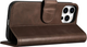 Etui z klapką iCarer Oil Wax Premium Leather 2in1 Wallet Case z RFID do Apple iPhone 14 Pro Max Brown (WMI14220724-BN) - obraz 10