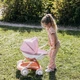 Коляска для ляльки Smoby Toys Baby Nurse люлька з корзиною Теракотова пудра 38х59х58 см (7600254124) - зображення 6