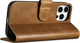 Чохол-книжка iCarer Oil Wax Premium Leather 2in1 Wallet Case з RFID для Apple iPhone 14 Pro Camel Tan (WMI14220722-TN) - зображення 10