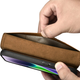 Чохол-книжка iCarer Oil Wax Premium Leather 2in1 Wallet Case з RFID для Apple iPhone 14 Camel Tan (WMI14220721-TN) - зображення 12