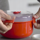 Pojemnik Sistema Steamer czerwony 915 ml (9414202011138) - obraz 4