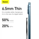 Зарядка Qi BASEUS Simple Mini Magnetic Wireless Charger (suit for Iphone 12 with Type-C cable 1.5m) 4756982 - изображение 6