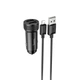 Адаптер автомобільний HOCO Lightning Cable Level dual port car charger Z49 | 2USB, 12W, 2.4A | 4756374 - зображення 3