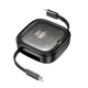 Кабель HOCO Retractable charging data cable set U140 |0,95m, PD27/60W, 3A| 4997253 - изображение 1