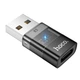 Переходник HOCO USB male to C female USB2.0 transparent adapter UA36C |480Mbps, 3A| 5035685 - изображение 1