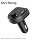 Адаптер автомобильный Koni Strong KS1 with Bluetooth FM Cool Travel 2USB 3.1A - изображение 2