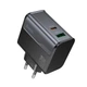 Адаптер сетевой HOCO Star Speed charger CS74A |1Type-C/1USB, 3A/45W, PD/QC| 5125720 - изображение 3