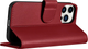 Etui z klapką iCarer Real Cowhide Premium Leather 2in1 Wallet Case z RFID do Apple iPhone 14 Pro Red (WMI14220726-RD) - obraz 10