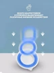 Туристическое складное ведро UKC Collapsible Bucket 150162 5 литров Синее (5684) - изображение 10