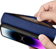 Чохол-книжка iCarer Real Cowhide Premium Leather 2in1 Wallet Case з RFID для Apple iPhone 14 Pro Blue (WMI14220726-BU) - зображення 12
