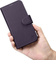 Чохол-книжка iCarer Real Cowhide Premium Leather 2in1 Wallet Case з RFID для Apple iPhone 14 Dark Purple (WMI14220725-DP) - зображення 11