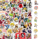 Стікерпак Сім смертних гріхів / The Seven Deadly Sins 50 шт.(MS_2D288A4ACA3B) - зображення 3
