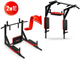 Drążek ścienny Neo Sport NS-319 (5903890606053) - obraz 8
