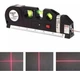 Лазерний рівень із вбудованою рулеткою Laser Level Pro 3 Нівелір будівельний - изображение 5