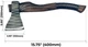 Топор AncientSmithy Hand forged hatchet “Vill Gustus” - изображение 2