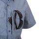 Сорочка Helikon Covert Concealed Carry Short Sleeve - Royal Blue Checkered S - зображення 6