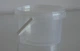 Відро платикове харчове 0,5л прозоре для меду, джему ,соління - изображение 3