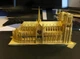 Металева збірна 3D модель Собор Паризької Богоматері з підсвічуванням 115*45*70 мм. Нотр Дам - зображення 5