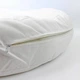 Подушка для сну ортопедична анатомічна Side Sleeper Pro ергономічна подушка-підкова проти хропіння, з виїмкою для вуха і підтримкою шиї та хребта, поліестер і синтетична бавовна Біла, FG-196 - зображення 7