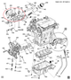 Комплект прокладок ACDelco 15-27222 для Chevrole Cruze і Aveo Т-300 2724577 - зображення 3