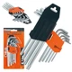 Набор шестигранных TORX ключей Polax Г-образных, 9 предметов, Т10-Т50, Cr-V (25-007) - изображение 2