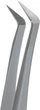 Пинцет профессиональный с насечками для ресниц Staleks Pro Expert 44 Type 12 L-образный (TE-44/12) (4820241069613) - изображение 3