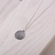 Серебряный этнический кулон с орнаментом Пейстра mini 925 - изображение 1