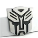 Металлическая 3D наклейка RESTEQ Transformers Автоботы 60×70 мм для авто, ноутбука, телефона - изображение 3