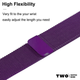 Ремешок миланская петля для Xiaomi Amazfit Bip 3/ Bip3 Pro Фиолетовый - изображение 4