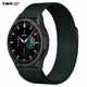 Ремешок миланская петля для Samsung Galaxy Watch 4 Classic 40mm/42mm/46mm Тёмный Зелёный - изображение 1