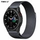 Ремешок миланская петля для Samsung Galaxy Watch 4 Classic 40mm/42mm/46mm Тёмно серый - изображение 1