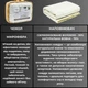 Одеяло Зимнее Шерстяное Евро 220х200 Viluta Comfort чехол из микрофибры стеганое шерстяное Евроспальное 300г/м2 наполнителя - изображение 4