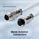Кабель ATTACK SHARK C01PRO Type-C - Aviator COILED CABLE (White) - изображение 2
