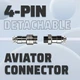 Кабель ATTACK SHARK C01PRO Type-C - Aviator COILED CABLE (White) - изображение 5