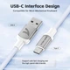 Кабель ATTACK SHARK C01PRO Type-C - Aviator COILED CABLE (White) - изображение 6