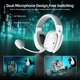 Беспроводные игровые наушники ATTACK SHARK L80PRO 3 Modes (2.4G/Bluetooth/Wired) for PC/PS/XBOX (White) - изображение 5