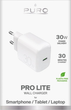 Мережевий зарядний пристрій Puro PROLITE 30W USB-C White (8018417498619) - зображення 2