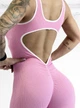 Женский спортивный комбинезон LILAFIT Розовый M (LFJ000069) - изображение 4