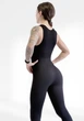 Женский спортивный комбинезон LILAFIT Черный M (LFJ000068) - изображение 4