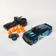Игрушечная дрифт машинка на радиоуправлении Додж Хеллкет Dodge Hellcat Аккумулятор, Корпус светится 19 см (Blue) - изображение 1