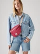 Сумка на пояс тканевая Levi`s 624025324 Бордовая (1159841062) - изображение 2