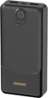 Powerbank Dudao K10Pro 20000 mAh 10W Black (6976625333974) - obraz 1