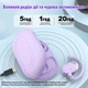 Навушники Inspire JM18 Purple - зображення 8