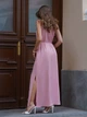 Платье длинное летнее женское ISSA PLUS 15264A 2XL Розовое (issa2007682738311) - изображение 2