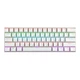 Проводная игровая клавиатура TWolf T60 Blue Switch, White - изображение 2