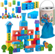 Drewniane klocki edukacyjne Ricokids RK-871 787101 100 elementów (5903890623258) - obraz 1