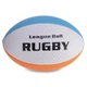 М'яч для регбі RUGBY Liga ball (PU, р-р 9in, Білий-синій) (RG-0391_Білий-синій) - изображение 1